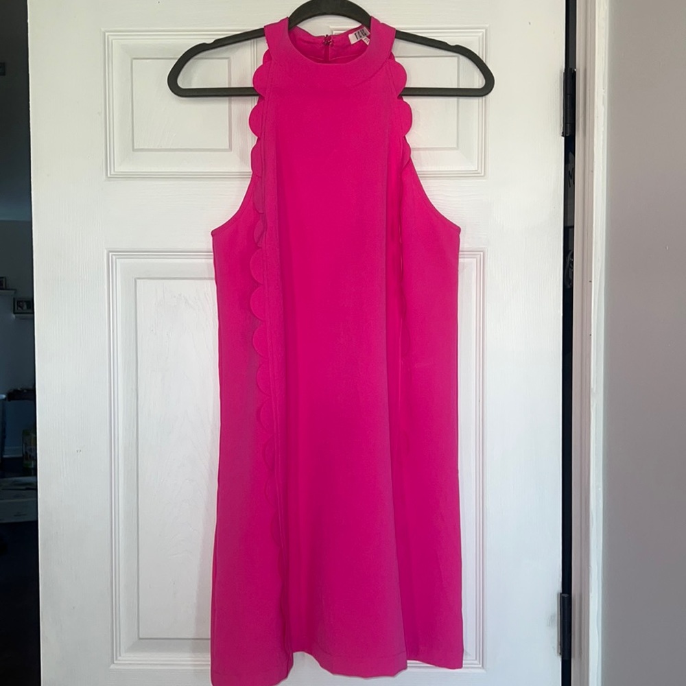 TCEC hot pink dress